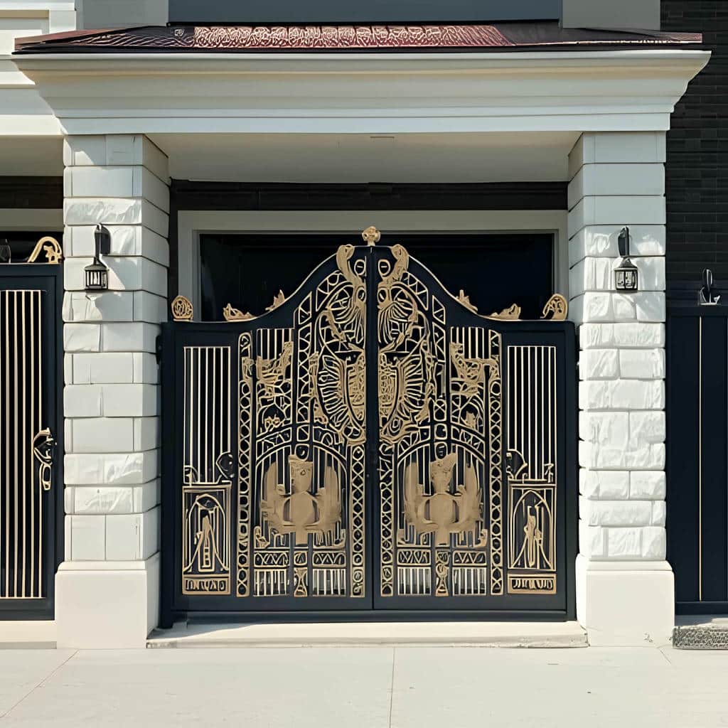 فروش درب پارکینگ حیاط پوشش مقاوم در بندرعباس
