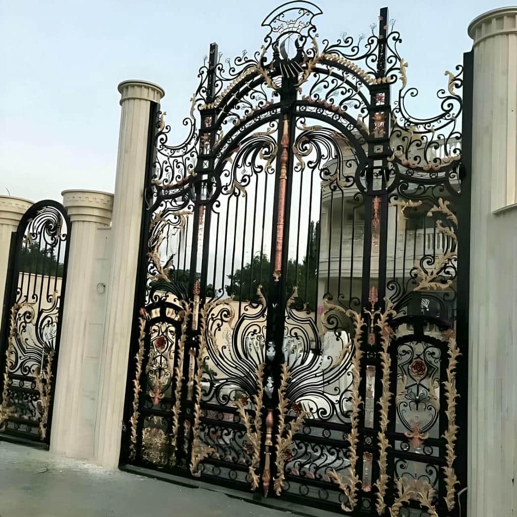 قیمت درب پارکینگ حیاط ساده در نوشهر