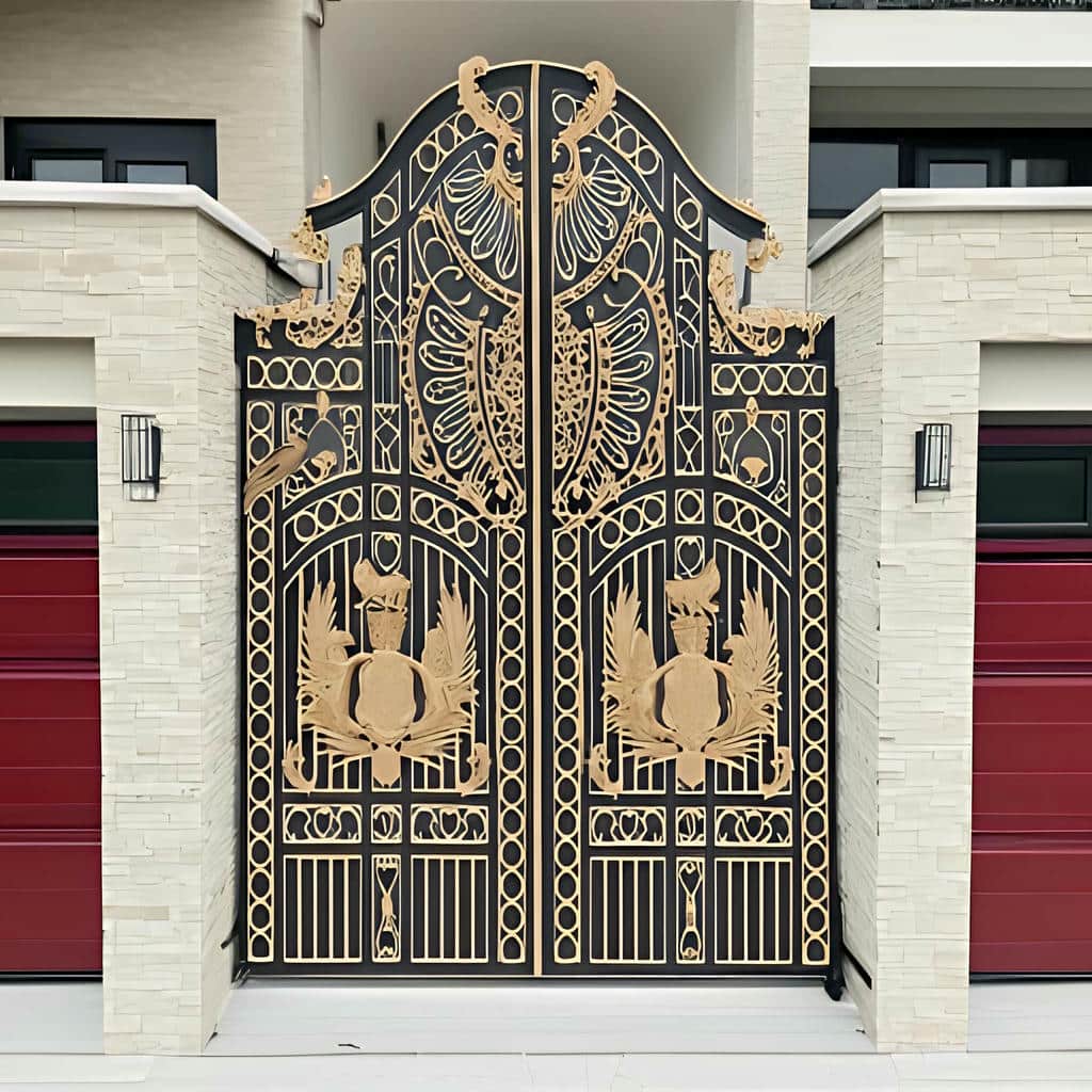 نصب درب پارکینگ حیاط ویلایی در شهرکرد
