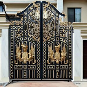 درب پارکینگ حیاط در آمل