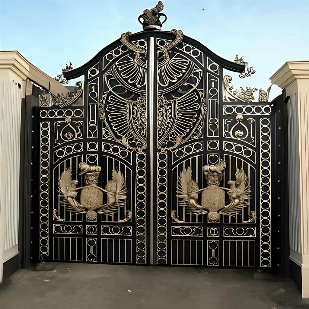 نصب درب پارکینگ حیاط مدرن در تهران