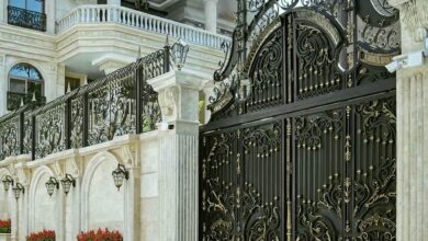 درب پارکینگ حیاط در بندرعباس