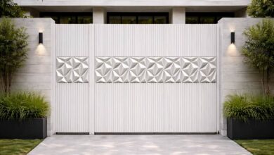 درب پارکینگ حیاط در نظرآباد