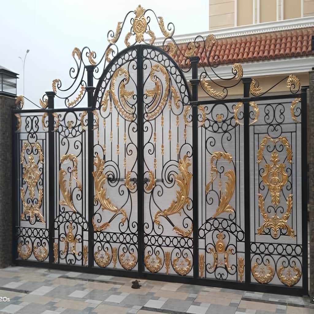 فروش درب پارکینگ حیاط پوشش ضدزنگ در اشتهارد