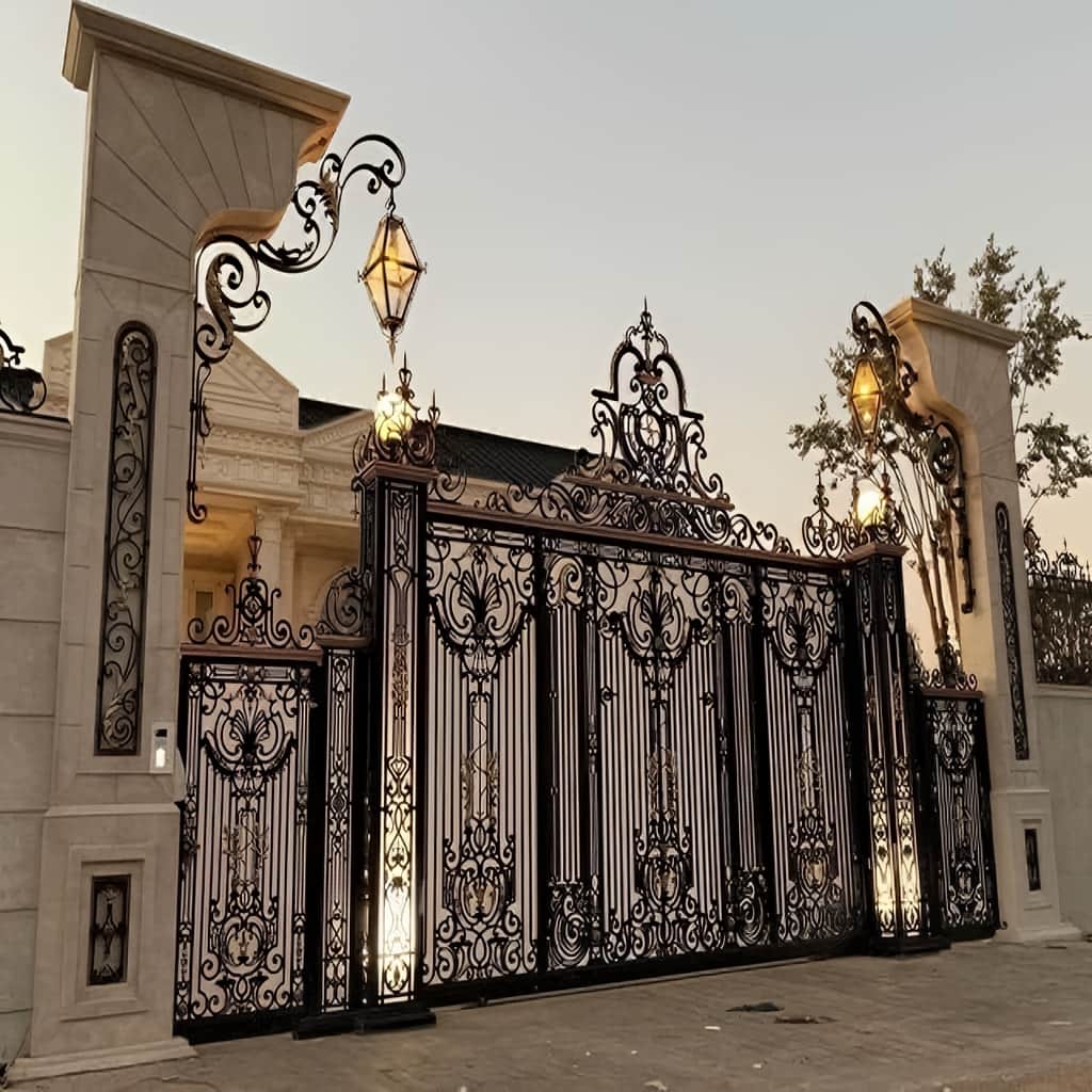 کارخانه درب پارکینگ حیاط پوشش ضدزنگ در ملارد