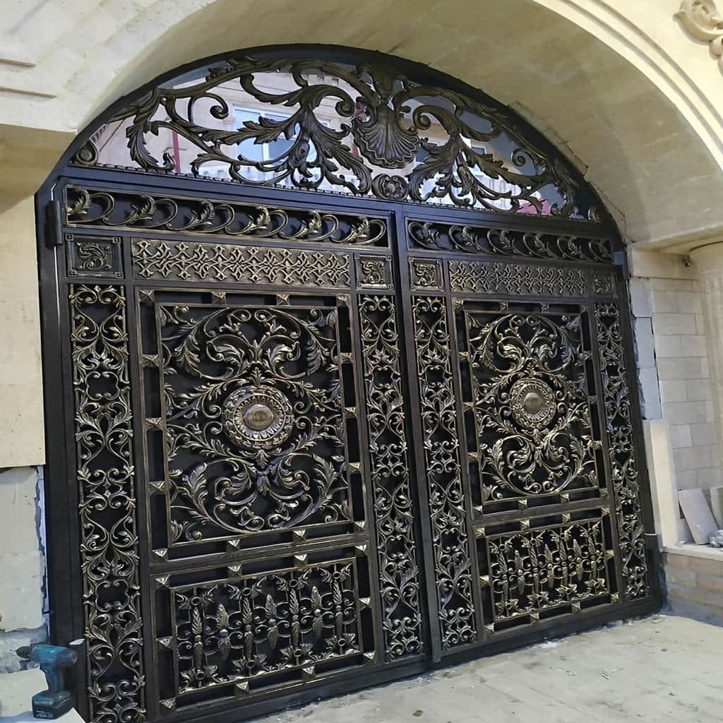 کارخانه درب پارکینگ حیاط باغ در ساوه