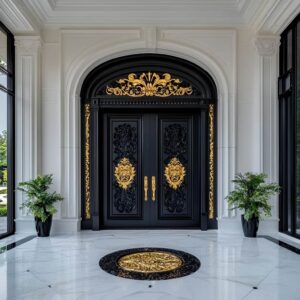درب پارکینگ حیاط در سقز