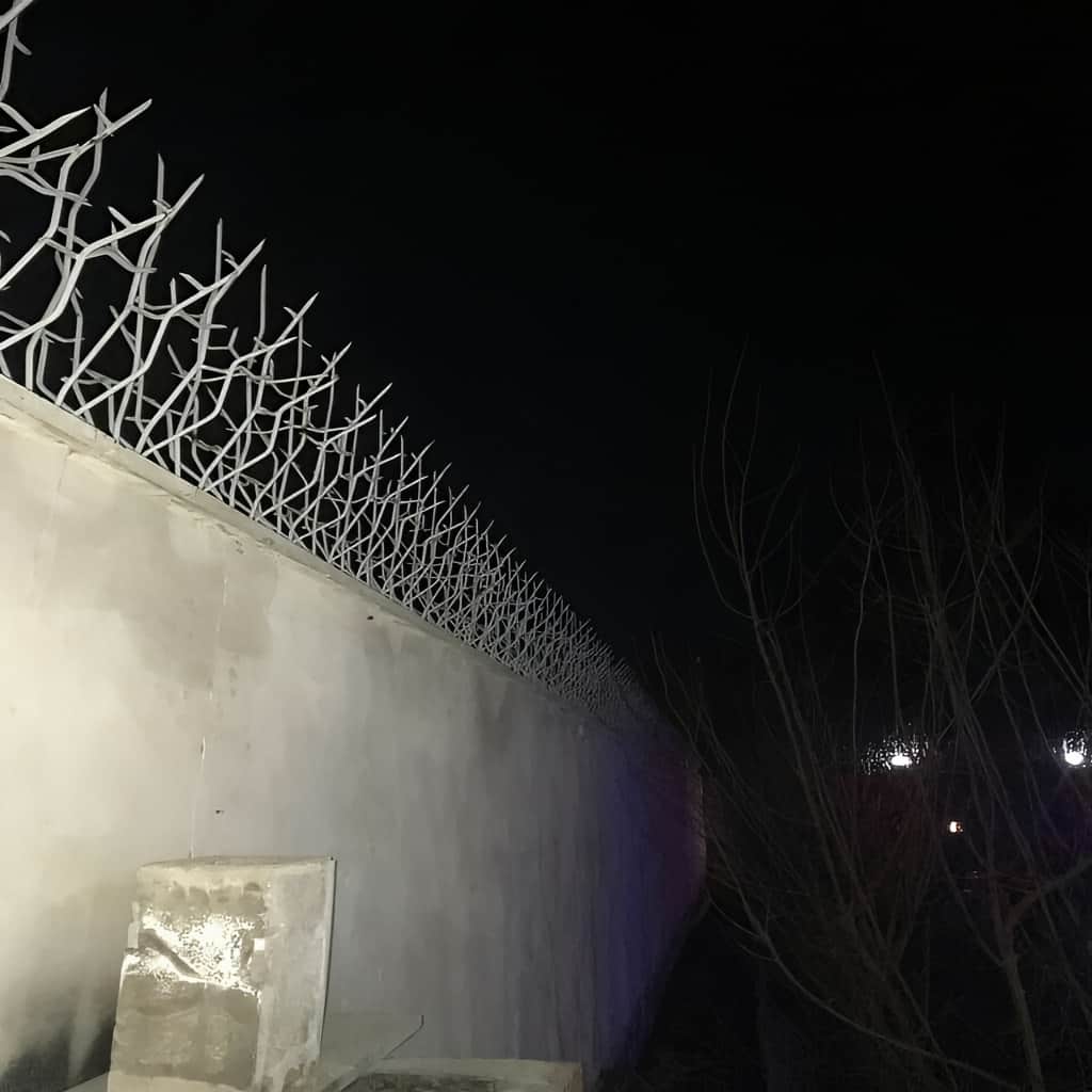 حفاظ فلزی با برش دقیق میلگردهای شاخه ای