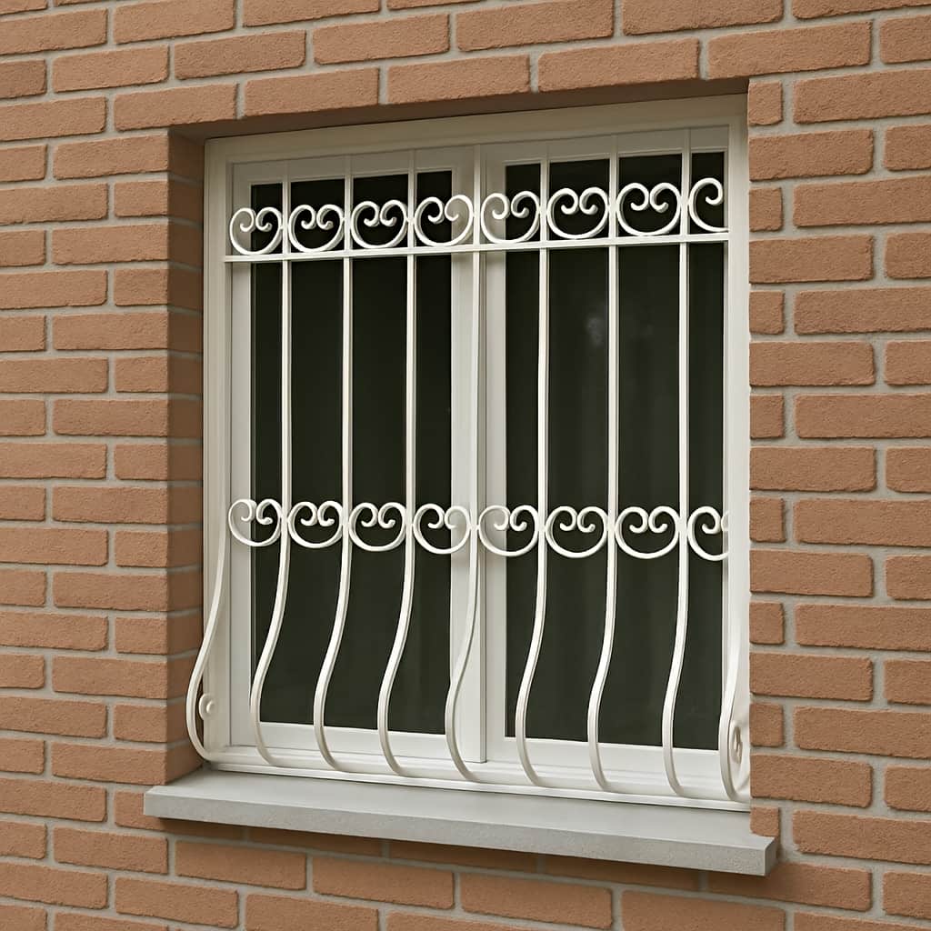 حفاظ پنجره با نصب تراز روی قاب پنجره
