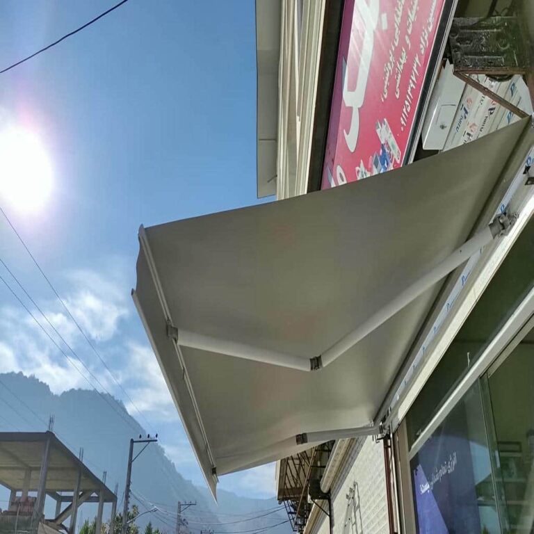 سایبان برقی مقاوم برای روف گاردن