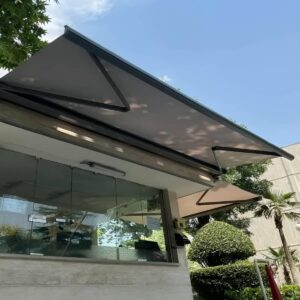 سایبان برقی جمع و جور برای فضاهای کوچک