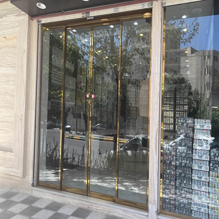فریم درب شیشه ای اتوماتیک