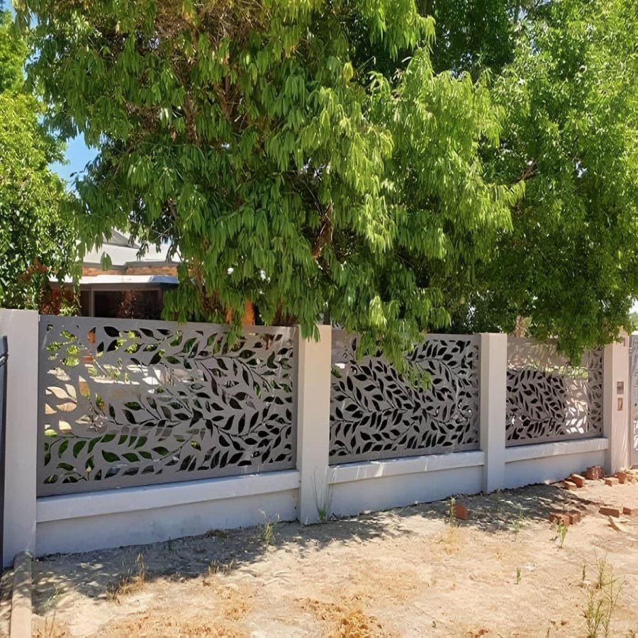 نرده سی ان سی مدرن مینیمال با رنگ کوره ای مقاوم