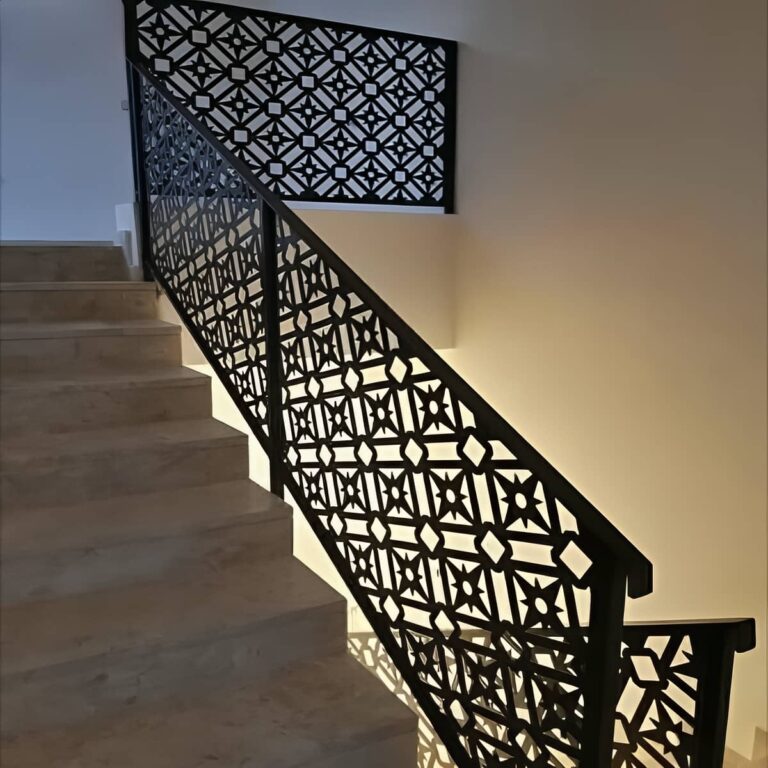 نرده سی ان سی طرح سفارشی