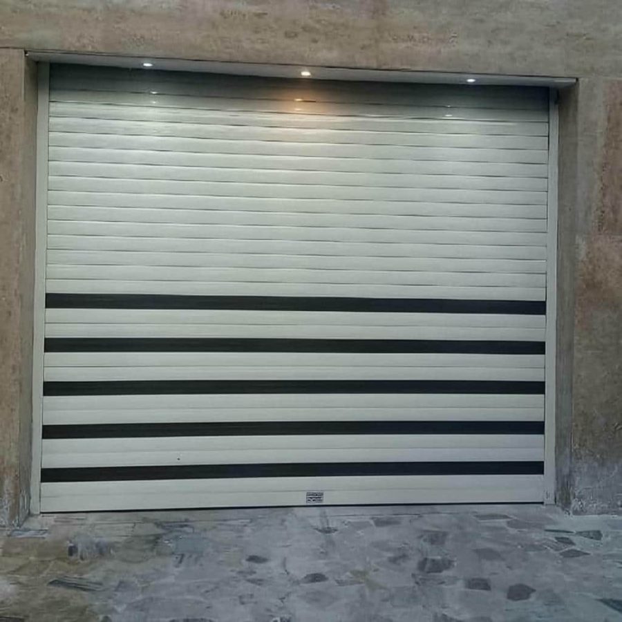 کرکره برقی پارکینگ با فتوسل ایمنی مسیر خودرو