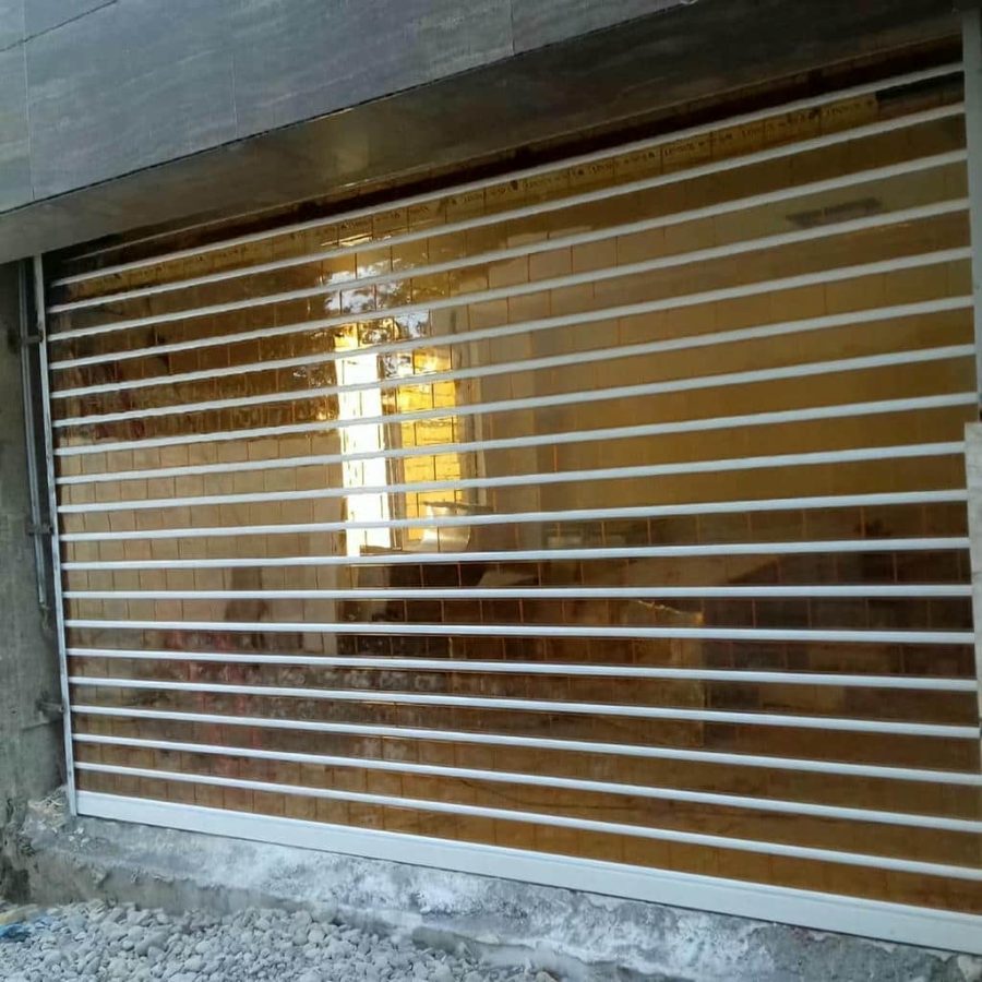 کرکره برقی پارکینگ با فلاشر هشداردهنده ورودی
