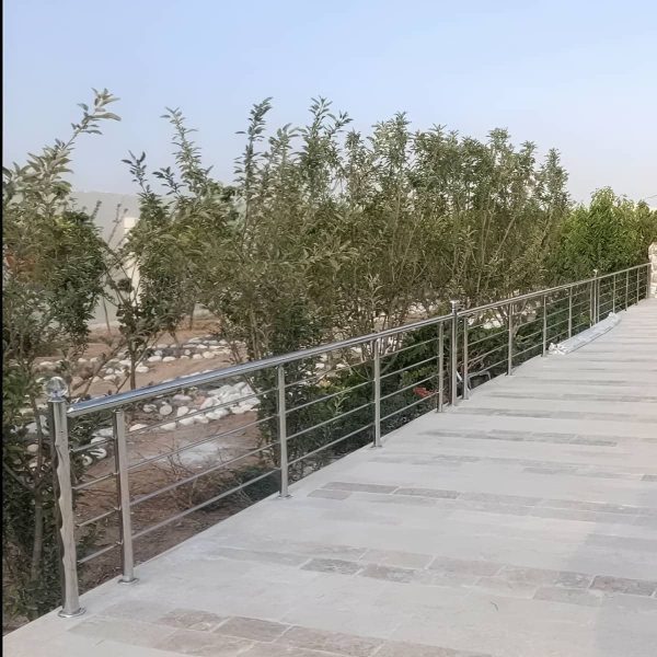 نرده استیل مدرن تراس