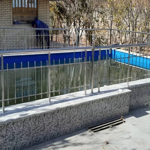 هندریل استیل دیواری ایمن