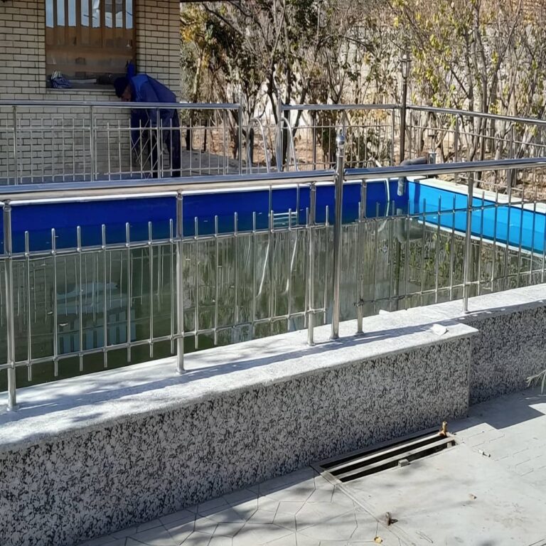 هندریل استیل دیواری ایمن