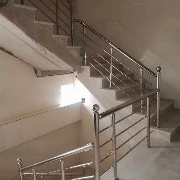 نرده استیل طلایی لوکس