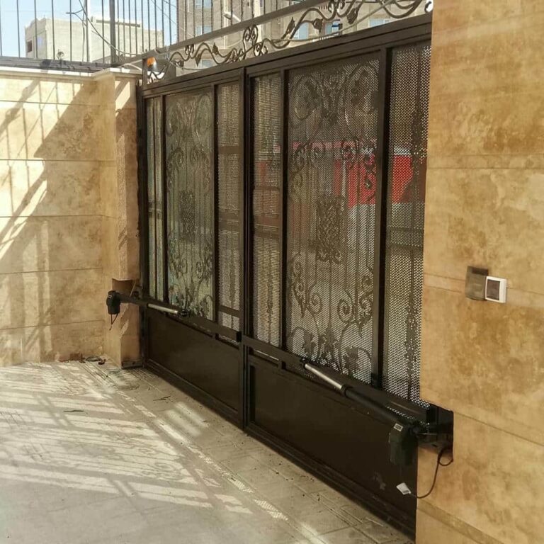نصب استاندارد و راه اندازی جک درب پارکینگ
