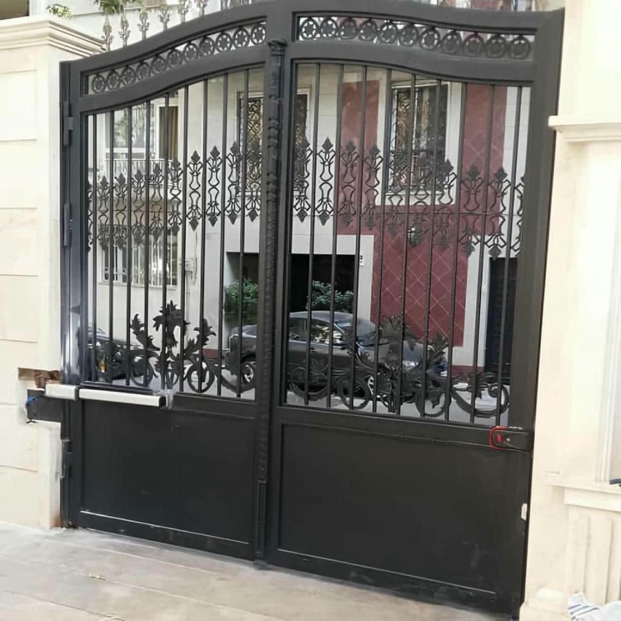 صدای زیاد جک درب پارکینگ با بازوی تراز و حرکت هماهنگ
