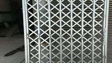 ویژگی های کلیدی درب آکاردئونی ضد سرقت استاندارد