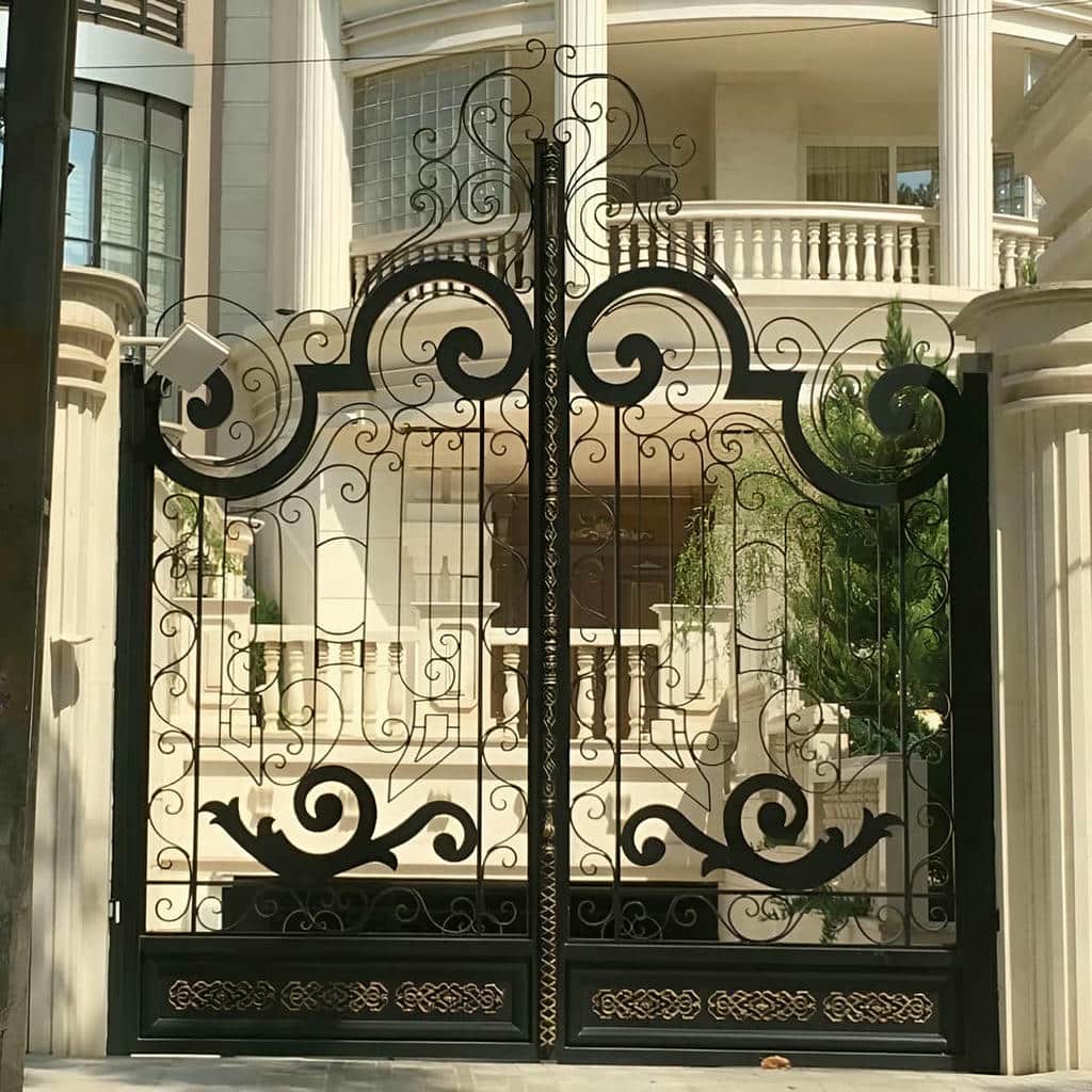 خرید درب پارکینگ سنگین شاسی دوبل ریلی
