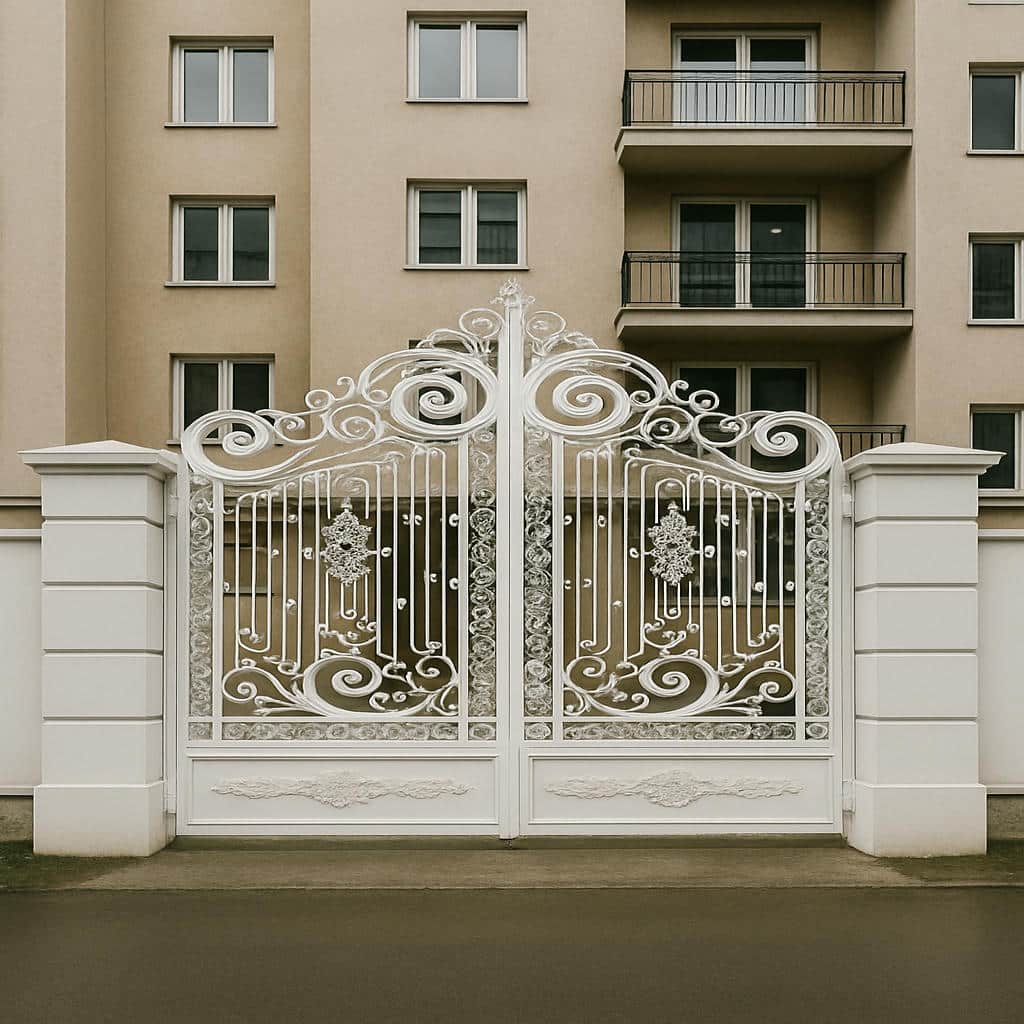 خدمات تعمیر درب پارکینگ سنگین شاسی دوبل
