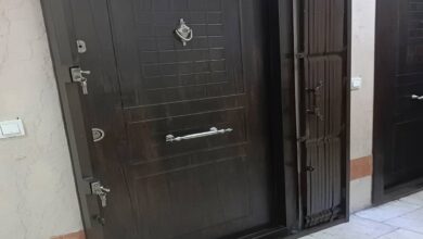 12 مدل حفاظ آکاردئونی درب واحد مسکونی