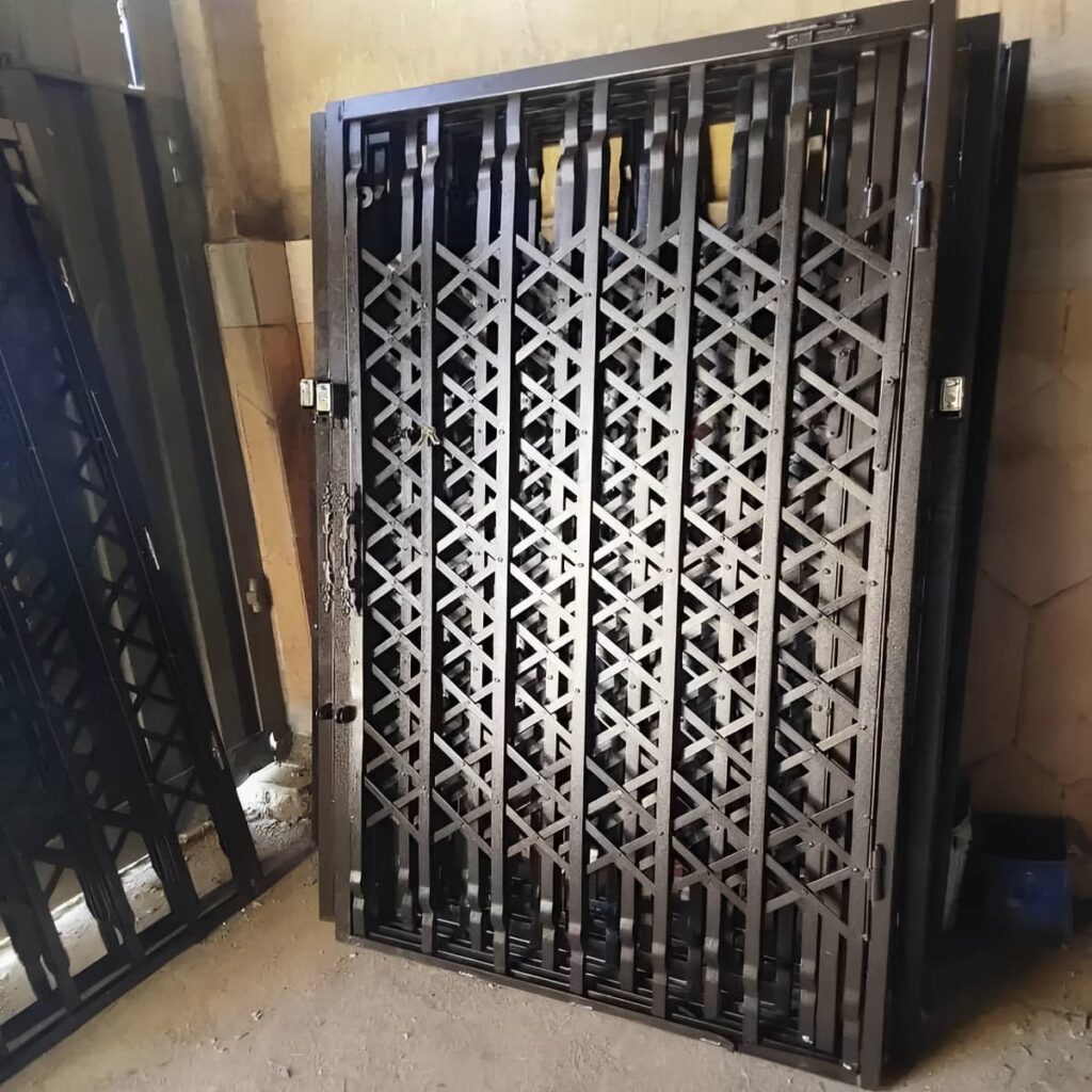 خرید درب حفاظ فلزی ورودی واحد با کلاف عمیق