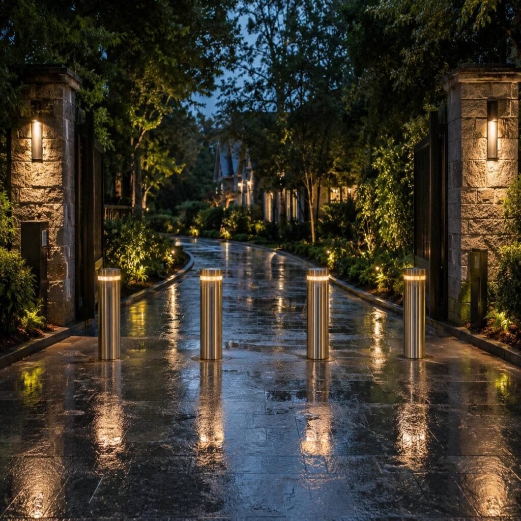 نصب سیستم کنترل تردد پارکینگ سازمانی با راهبند
