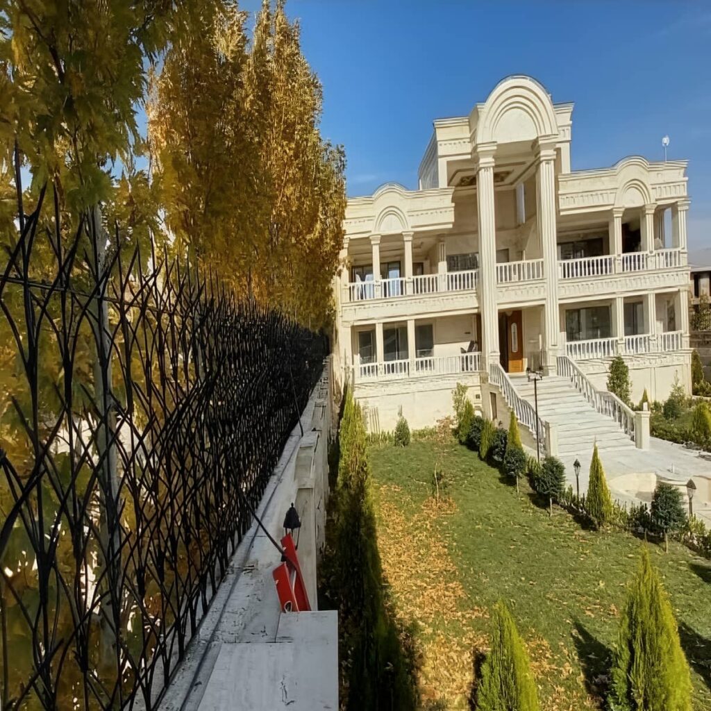 خرید حفاظ شاخ گوزنی متراکم برای دیوار کوتاه باغ