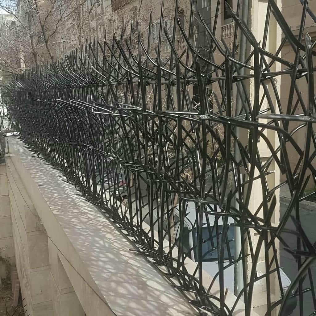 خرید حفاظ دیوار با میلگرد آجدار متناسب با ارتفاع دیوار