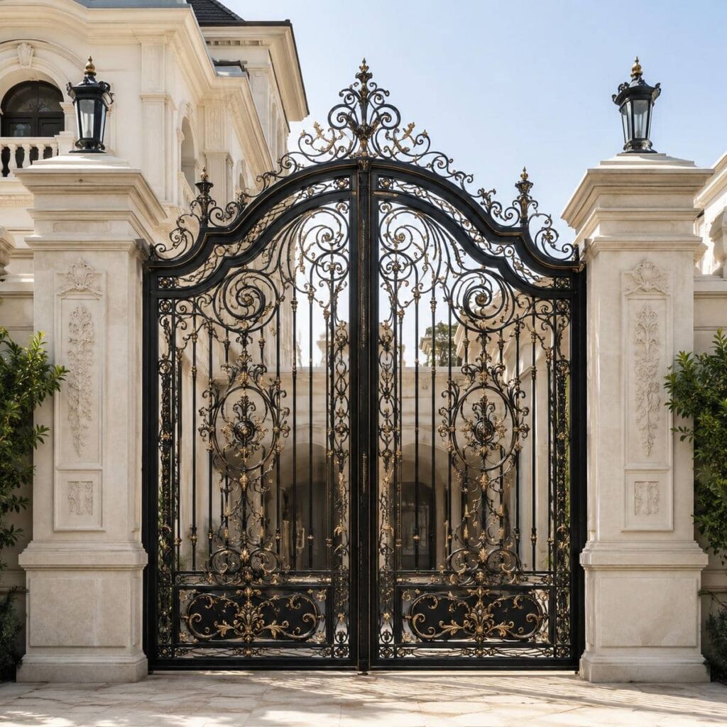 7 طرح درب پارکینگ ریلی ریل زمینی