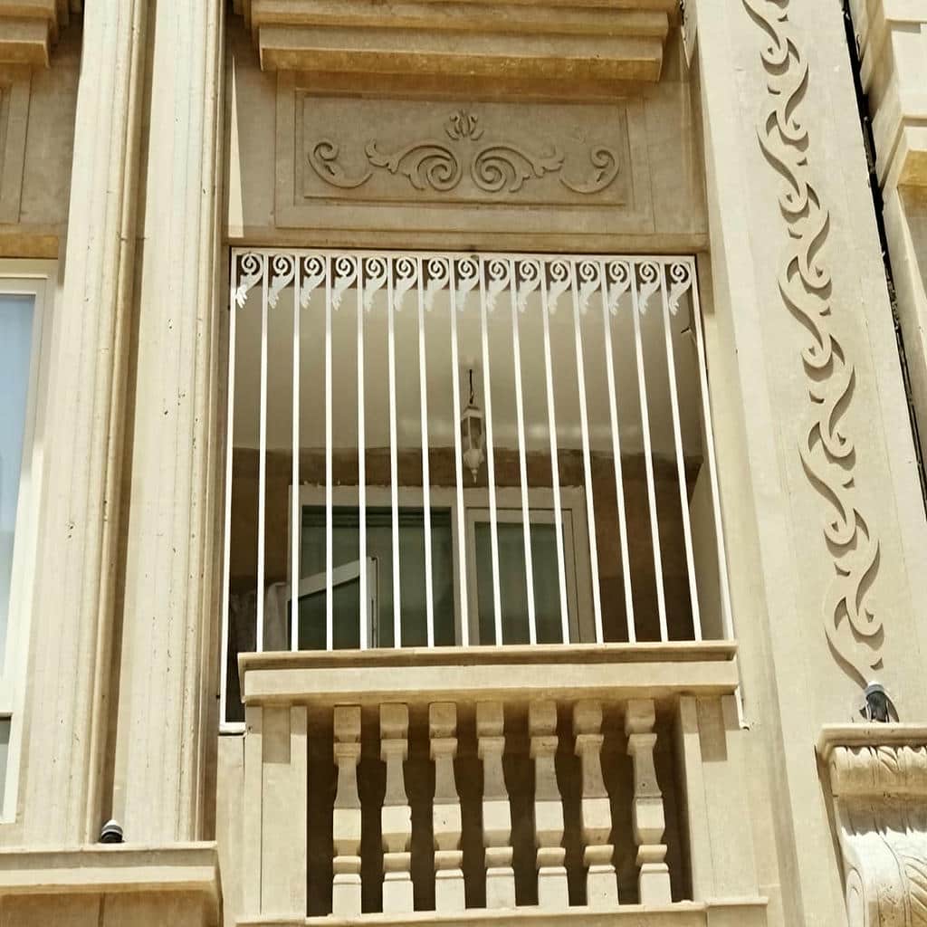 تولید حفاظ پنجره دوجداره ضد سرقت با شبکه منظم