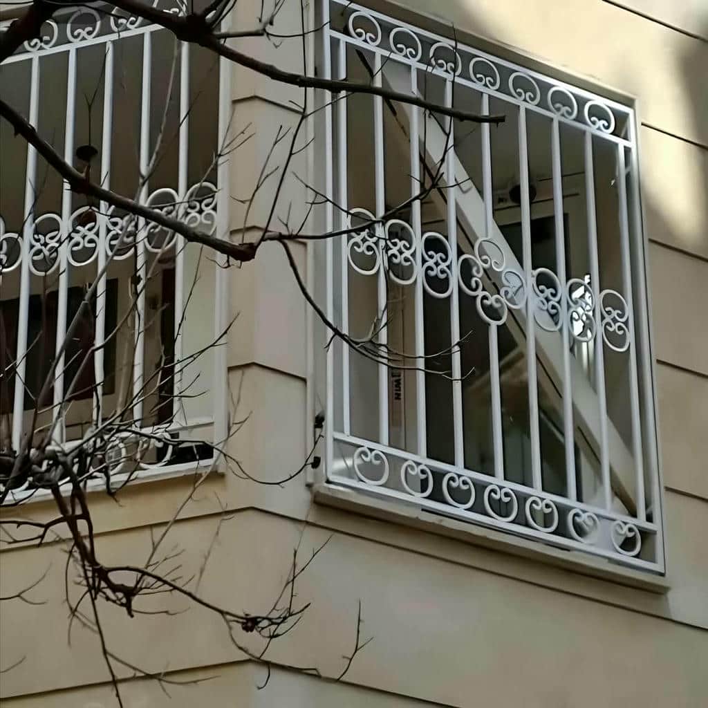 قیمت حفاظ پنجره دوجداره ضد سرقت شبکه متراکم
