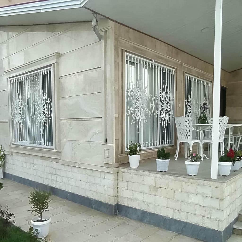 فروش حفاظ پنجره دوجداره ضد سرقت رنگ کوره ای