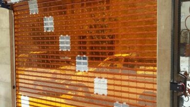6 نمونه درب کرکره ای پارکینگ اتوماتیک