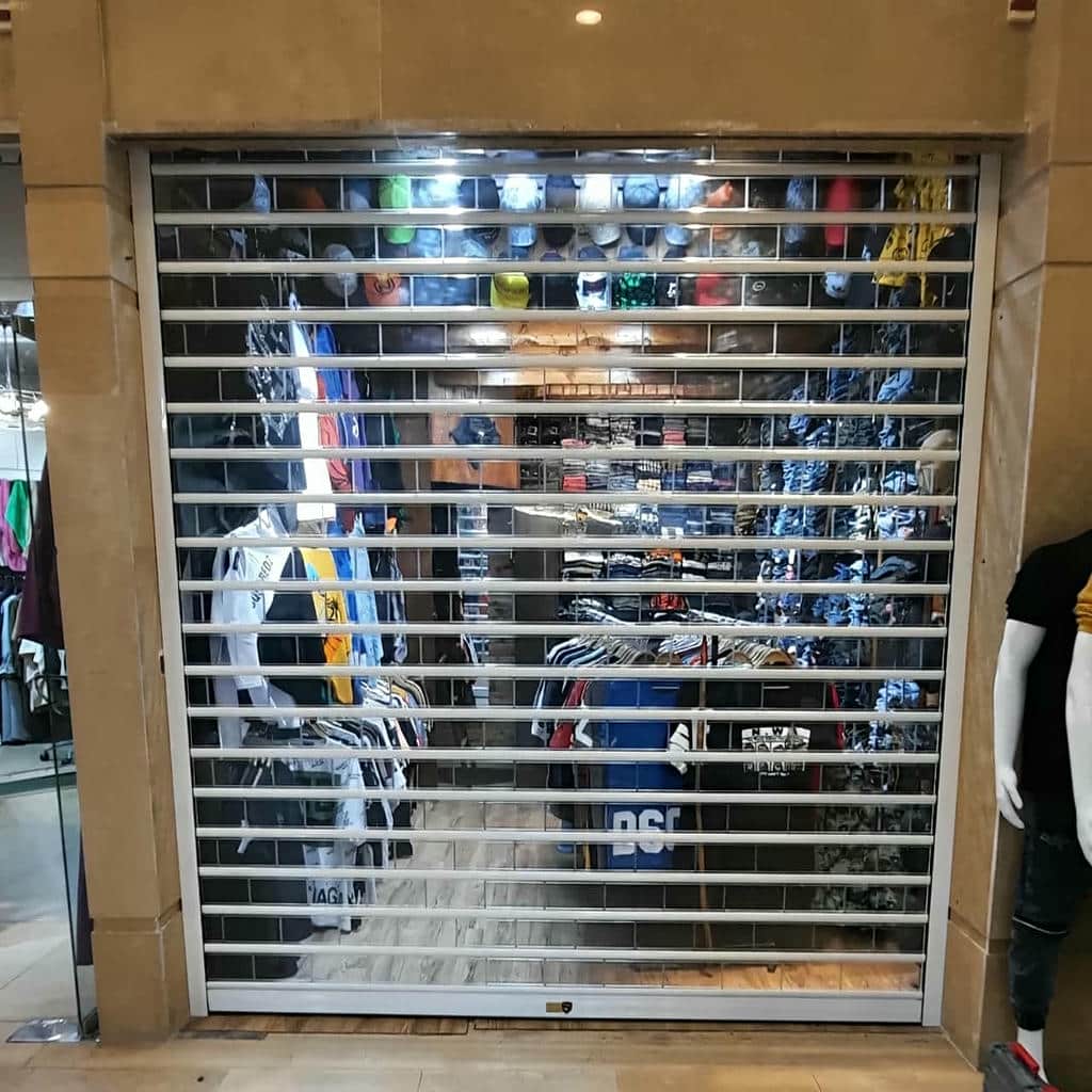 6 مدل کرکره برقی مدرن نمای تجاری