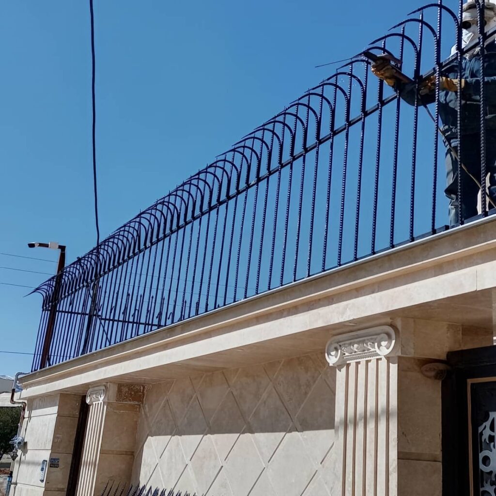 قیمت حفاظ سرنیزه با مقایسه تراکم و قطر میلگرد