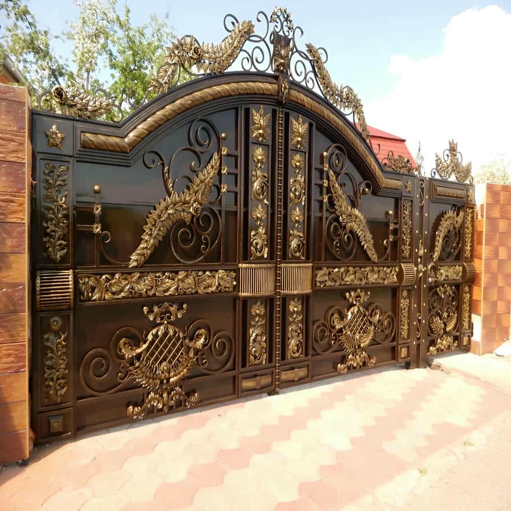 اجرای درب ریلی اتوماتیک با موتور متناسب