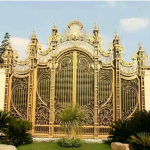 11 مدل درب فلزی دو لنگه پارکینگ