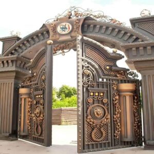 14 طرح درب پارکینگ شاسی فلزی تقویت شده