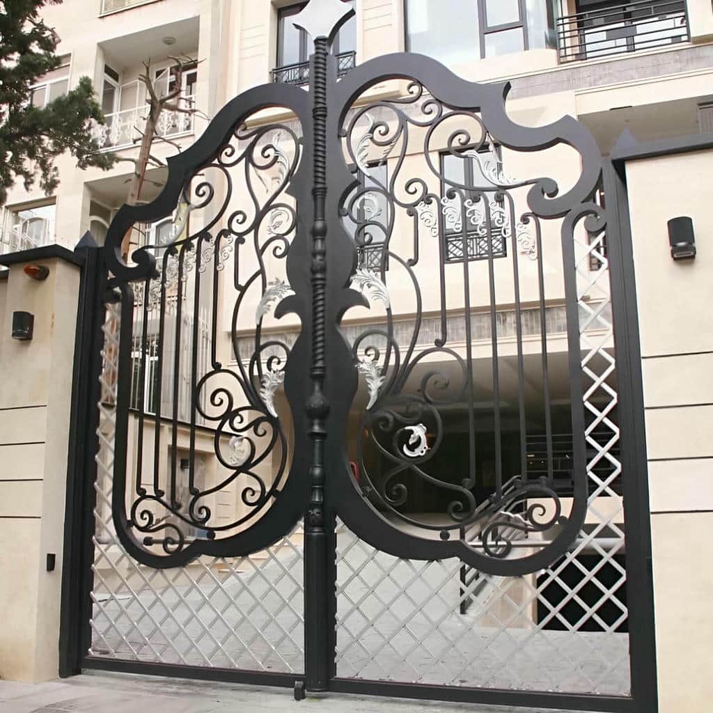 10 طرح درب ویلایی حفاظ دار ورودی