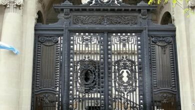 8 مدل درب حیاط ورودی جنوبی