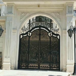 9 مدل درب فلزی ساختمان ورودی اصلی
