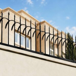10 مدل حفاظ دیوار آهنی رنگ کوره