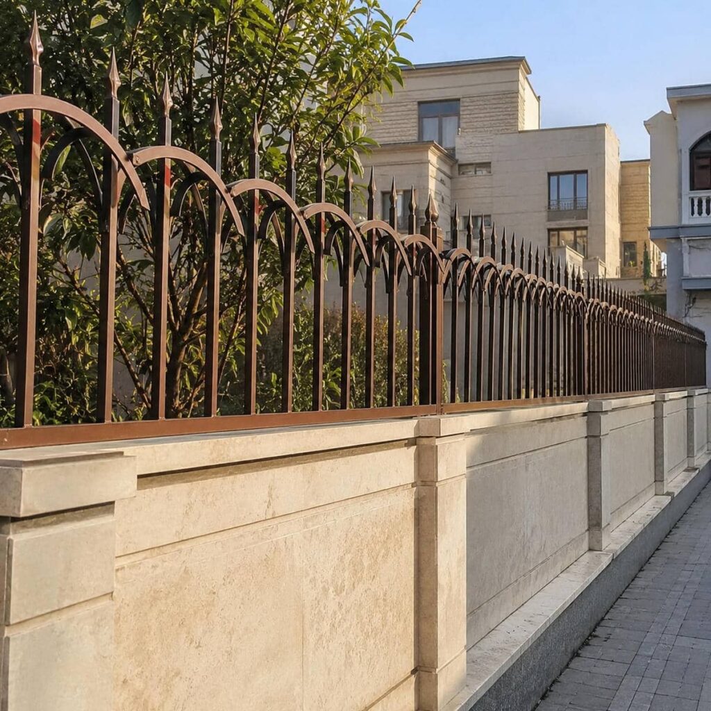خرید حفاظ دیوار مدرن خطی متناسب با سبک نما