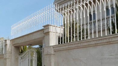 12 مدل حفاظ دیوار کوتاه حیاط